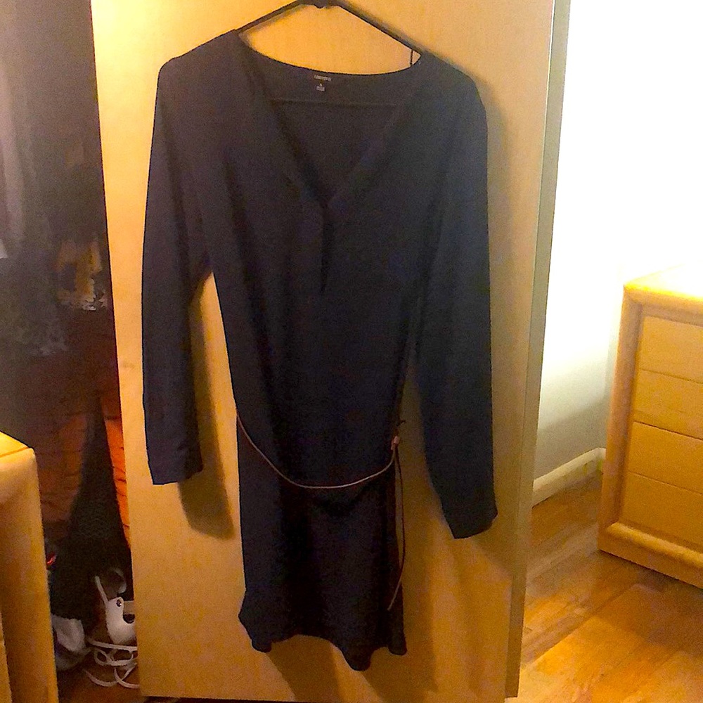 Navy blue dress